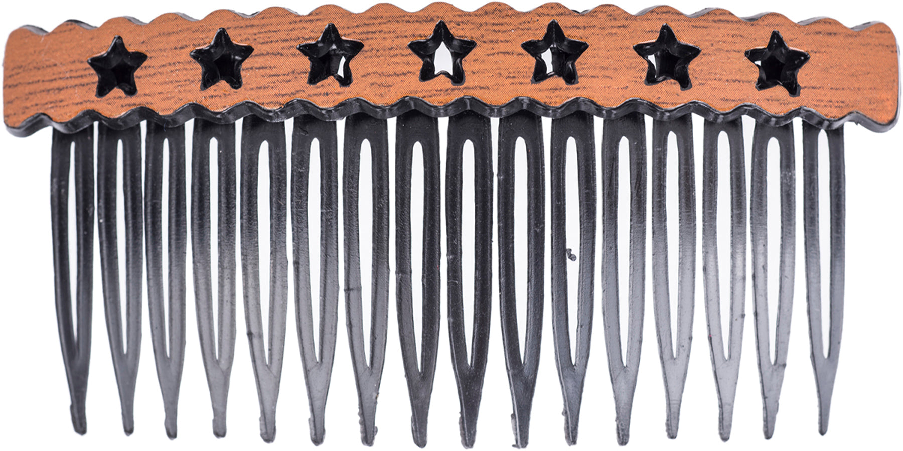 1Cute_GERTUDE_Tiki_Stars_WOODEN_LOOK_Hair_Comb_HAARKAMM_killer_kirscheFIzP1ZEeSKEjY