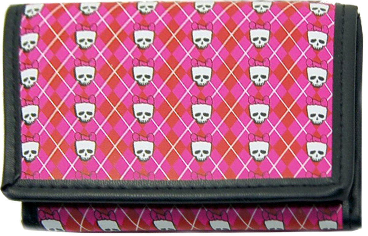 ARGYLE_Girlie_SKULLS_Geldbeutel_mit_Keychain_-_PinkKq9q2zeT19ge7