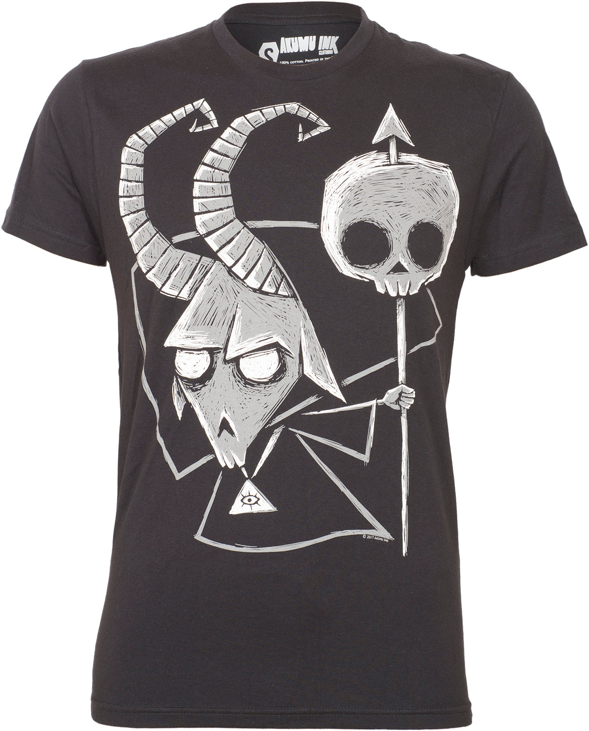 Akumu_Ink_BAPHOMET_Creepy_Skull_HERREN_MOTIV_Kurzarm_T-SHIRT_Oberteil-1XoLnJcmwqklqt