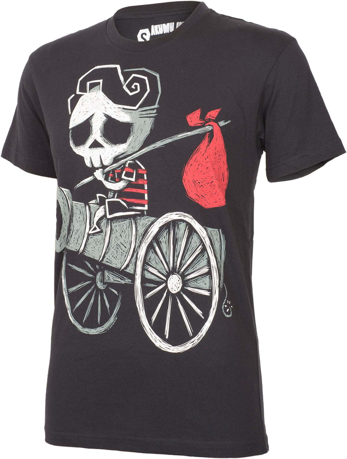 Akumu_Ink_DESTINATION_NOWHERE_Creepy_Skull_HERREN_T-SHIRT_Oberteil-2