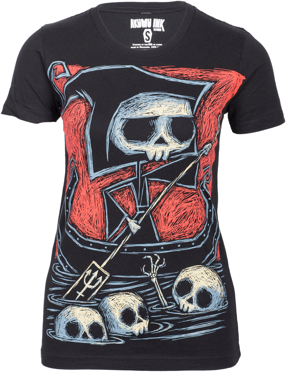 Akumu_Ink_LAKE_OF_SOULS_Skeleton_Tee_SHIRT_Oberteil5Jgzdau5P3ttS