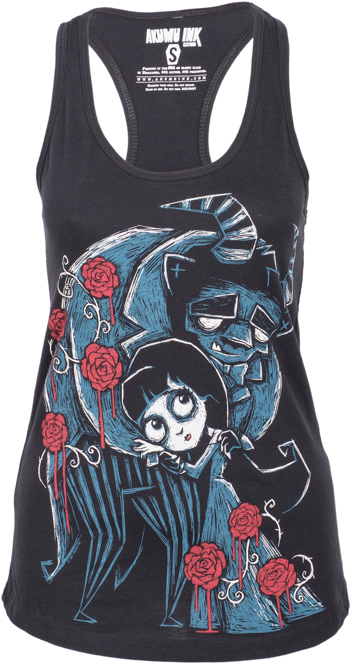 Akumu_Ink_MISERY_and_the_BEAST_Creepy_Roses_TANKTOP_Top