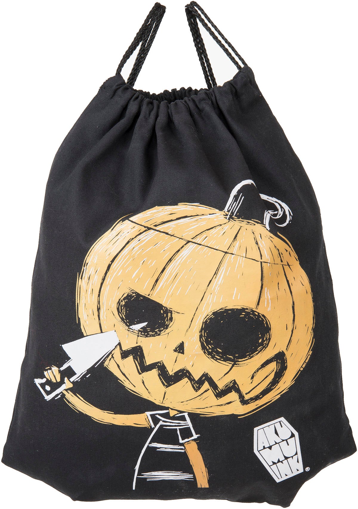 Akumu_Ink_SINISTER_SMILE_Pumpkin_Kuerbis_Gymsack_Turnbeutel_TASCHE-1