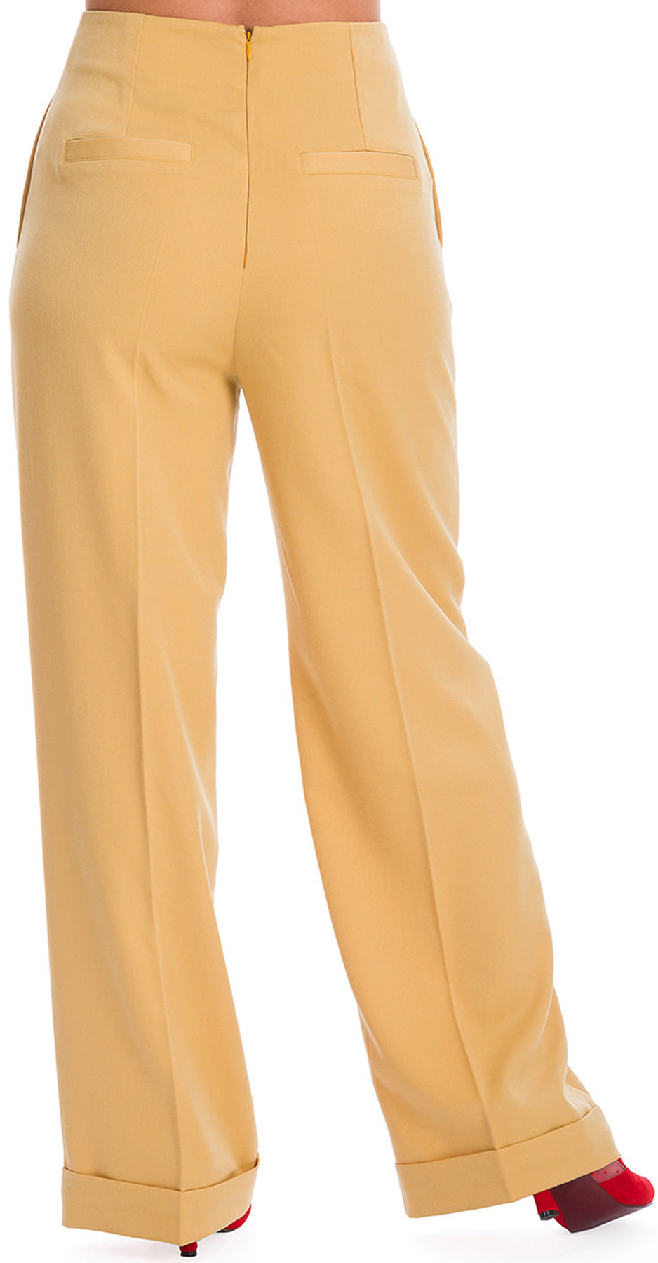 Banned_ADVENTURES_AHEAD_High_Waist_MARLENE_HOSE_Trousers_Plus_Size_Gelb_killer_kirsche_2cde62jfTki2PN