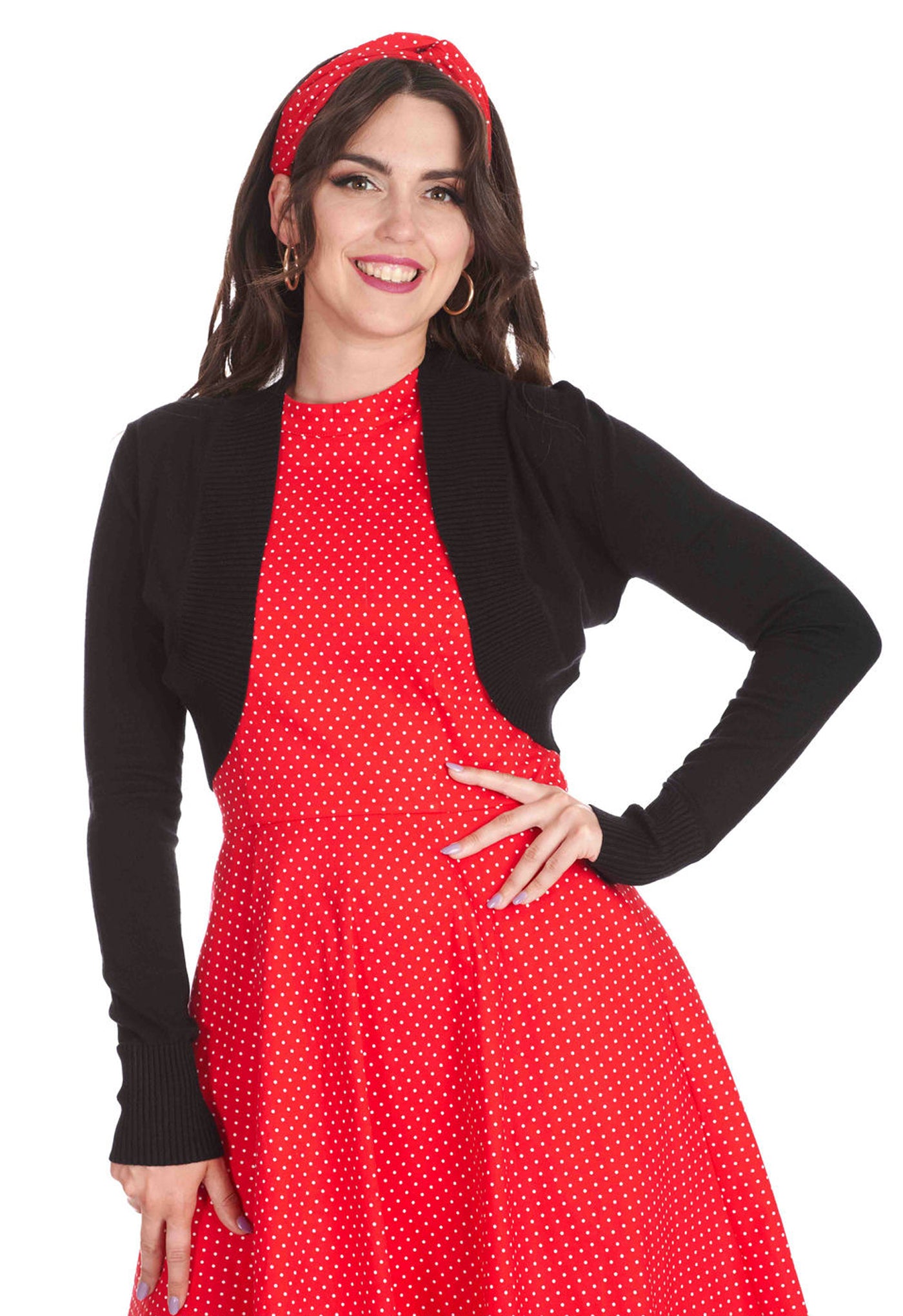 Banned_BETTY_CLASSIC_Knitwear_Vintage_CROPPED_Langarm_BOLERO_Strickjacke_Schwarz-1