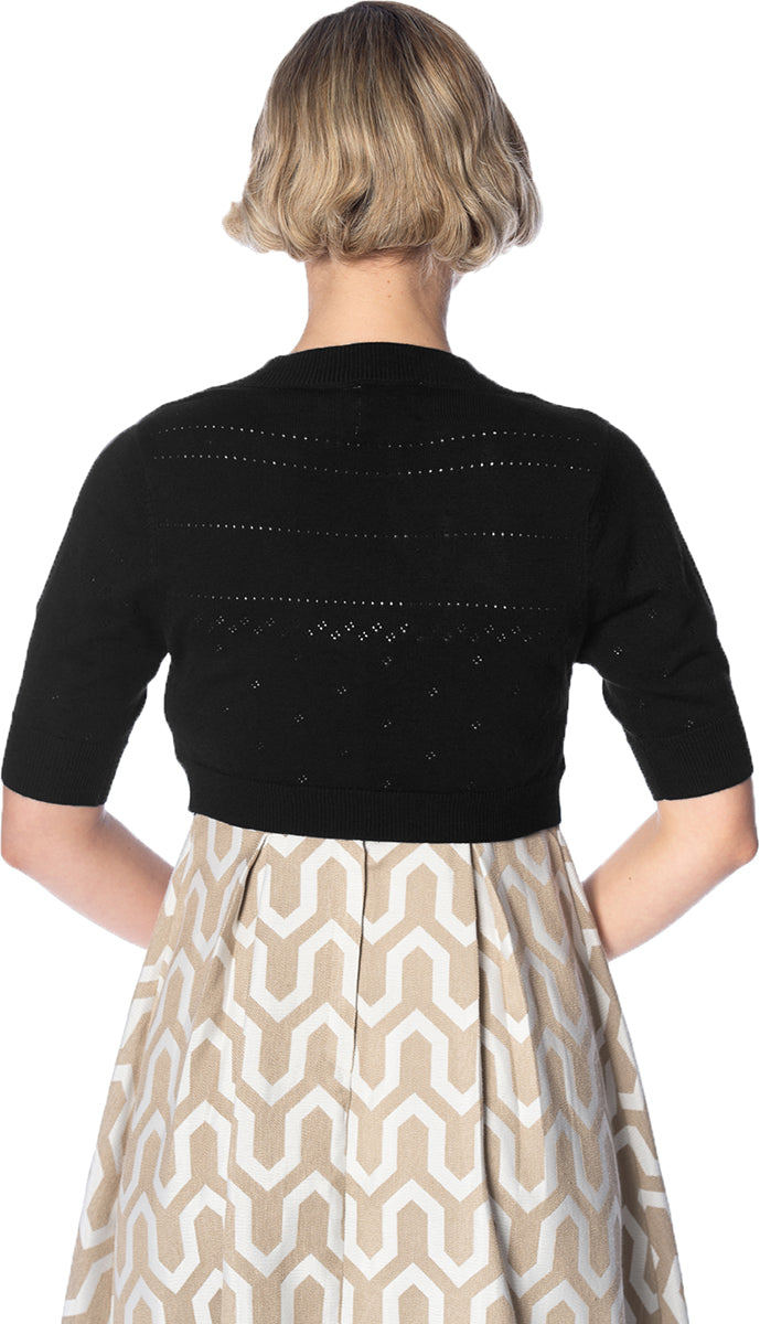 Banned_BOLERO_Vintage_LOCHMUSTER_Kurzarm_CARDIGAN_Strickjacke_Schwarz-2Py5FQ1T2hemD7