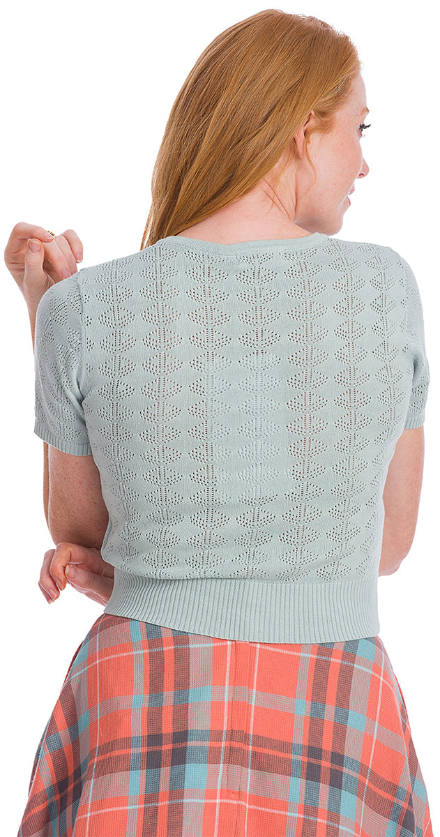 Banned_BOW_KNIT_TOP_Vintage_LOCHMUSTER_V-Neck_Pullover_Shirt_OBERTEIL_Mint_killer_kirsche_3