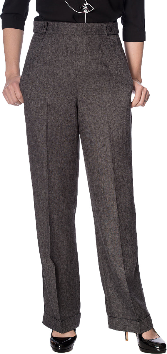 Banned_BUTTON_Vintage_WIDE_LEG_High_Waist_Tweed_MARLENEHOSE_Trousers-1HGP1NXYJu2XbK