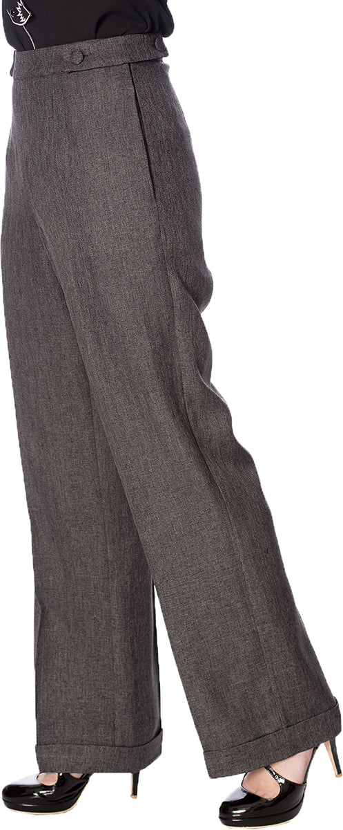 Banned_BUTTON_Vintage_WIDE_LEG_High_Waist_Tweed_MARLENEHOSE_Trousers-29HoB0pEzkaPYH