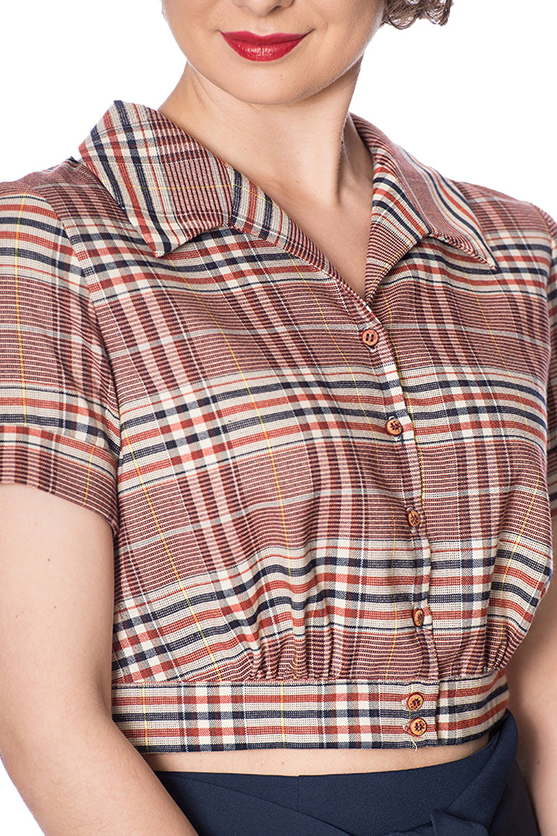 Banned_CHECK_MATE_Vintage_TARTAN_Karo_Kurzarm_Blouse_BLUSE_Oberteil-2ziKYbYRk3ixcE