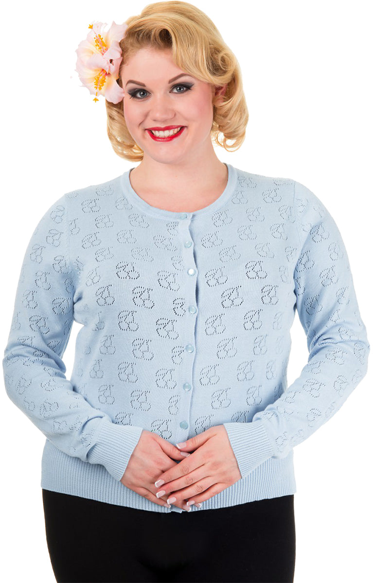 Banned_CHERRIES_Kirschen_LOCHMUSTER_Vintage_CARDIGAN_Plus_Size_Blau-1