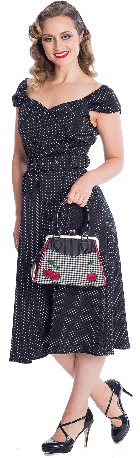 Banned_CHERRY_Kisslock_LACK_Bow_Schleife_Karo_Kirschen_HENKELTASCHE_Bag_killer_kirsche_2_-_Kopie