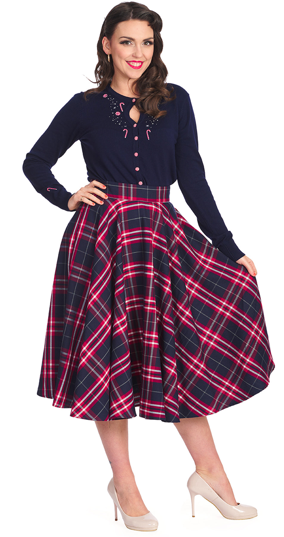 Banned_CHIC_CHECK_Vintage_KARO_Tartan_Tellerrock_SWING_SKIRT_-_PLUS_SIZE_killer_kirsche_2GkSWtZccKGnlY