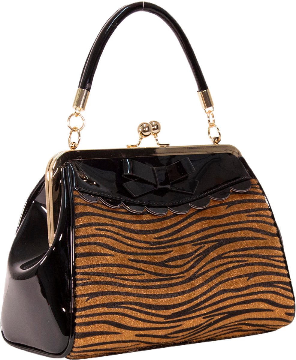 Banned_CRAZY_LITTLE_TIGER_Kisslock_FAKE_FUR_Lack_Schleife_TASCHE_Handbag-2imKae4cZxqRsa