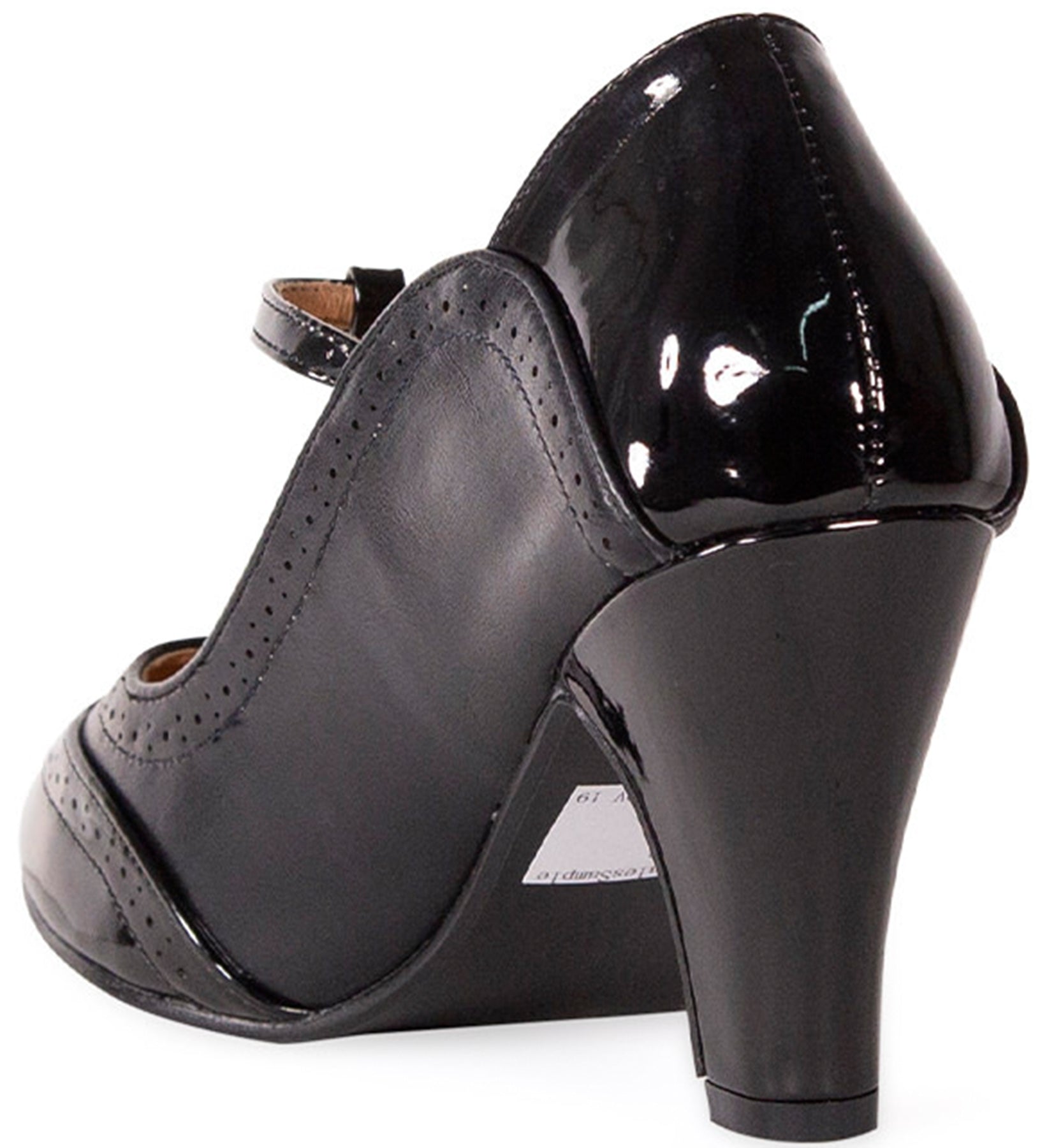 Banned_DIVA_BLUES_Vintage_40s_BROGUE_T-Strap_Pumps_50s_HIGH_HEELS_Schwarz_killer_kirsche_2iAbONeHSvr5Kz