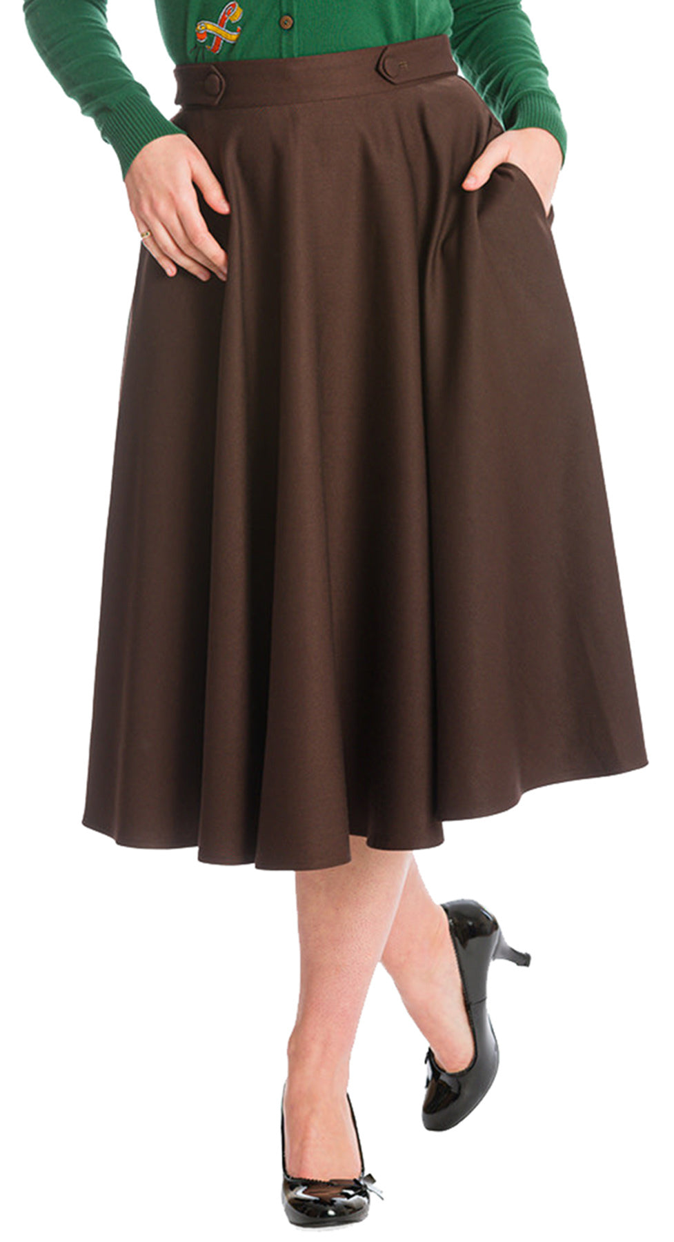 Banned_DI_DI_High_Waist_BASIC_50s_Teller-SWING_SKIRT_Rock_-_Braun_killer_kirsche_1zasNJhvLZ10ag