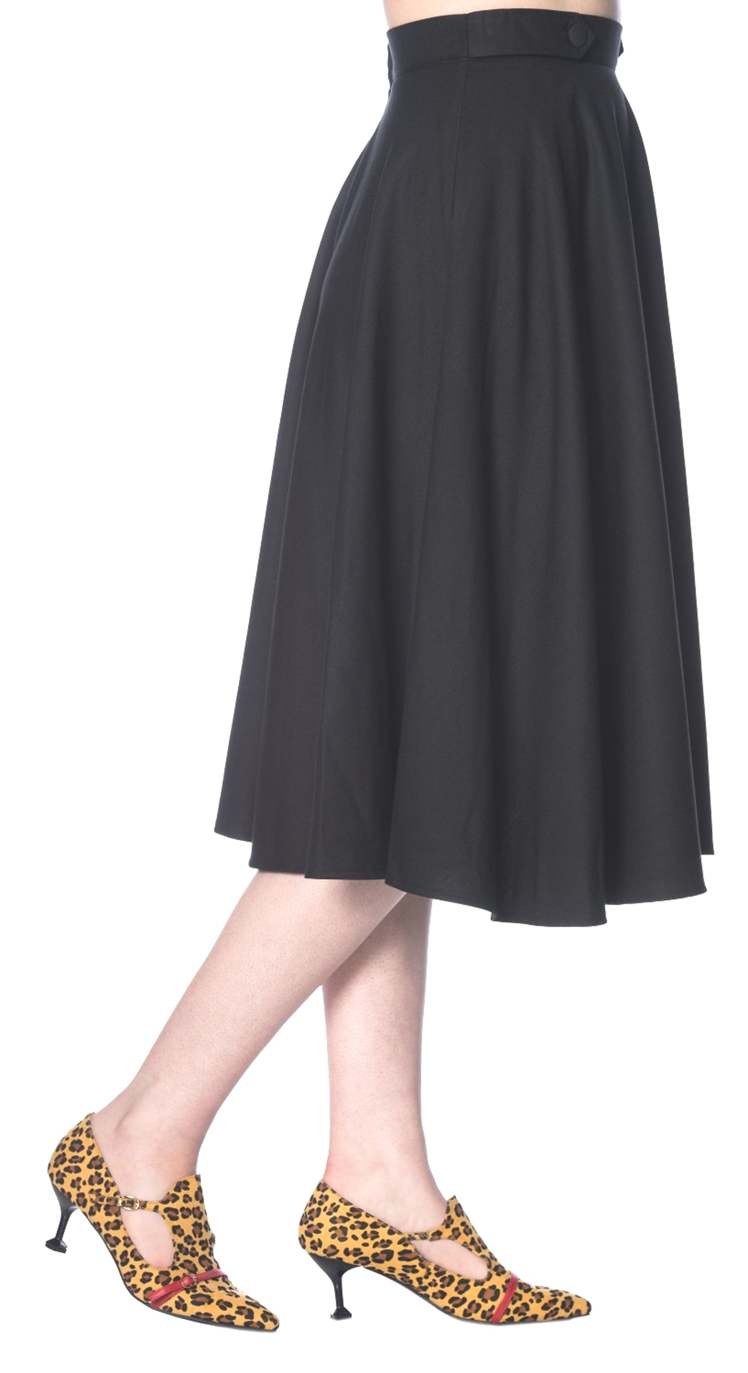 Banned_DI_DI_PLAIN_High_Waist_BASIC_50s_Teller-SWING_SKIRT_Rock_-_Schwarz-24TgqdsQdrWwbO