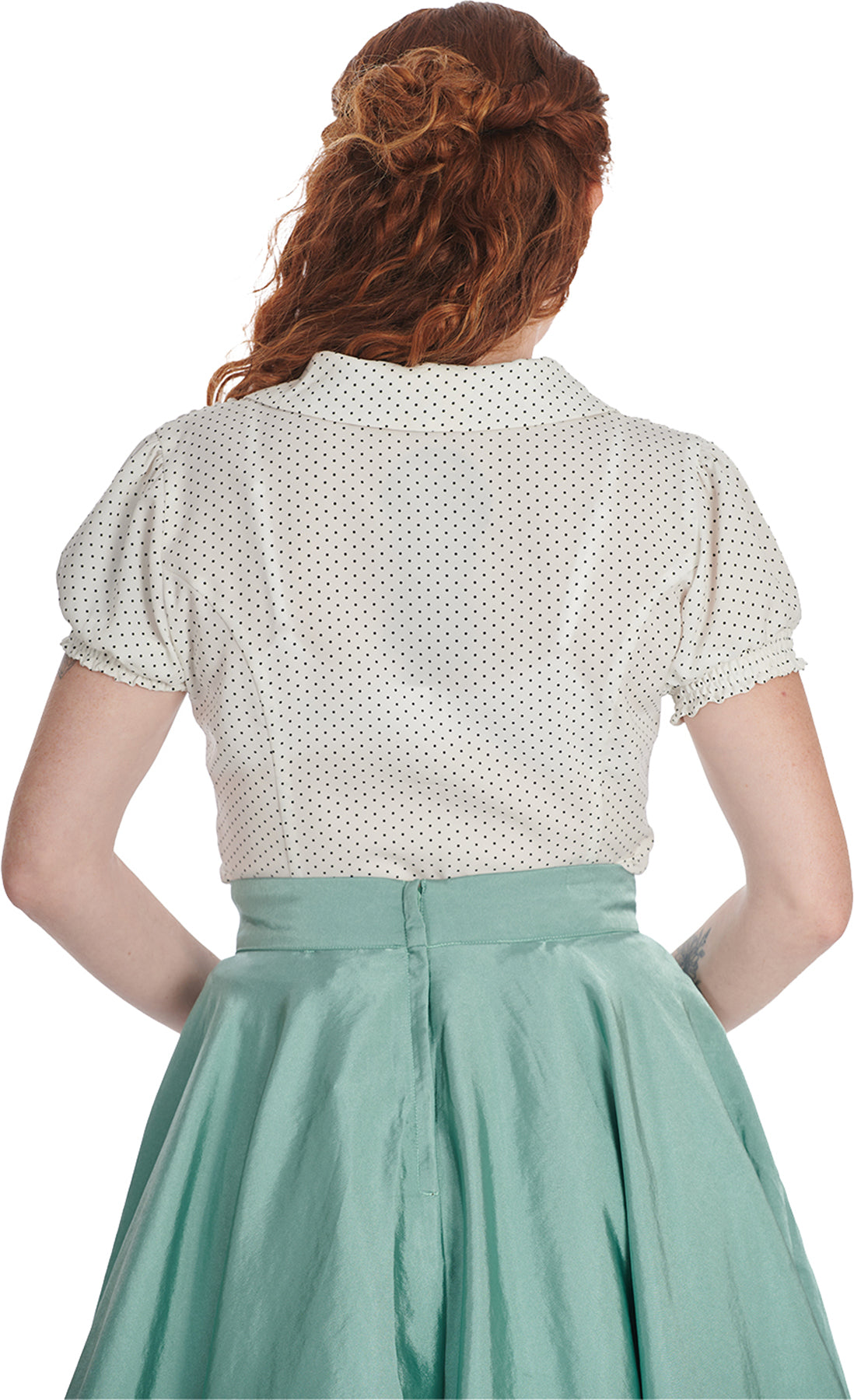Banned_DOLLY_POLKA_DOT_Vintage_PUNKTE_Kurzarm_BLUSE_Oberteil_killer_kirsche_4