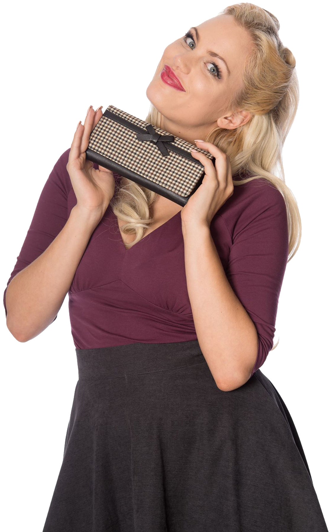 Banned_EN_GARDEN_Bow_Schleife_karo_Wallet_GELDBEUTEL_Boerse_killer_kirsche_2iY9fjharGvgqJ