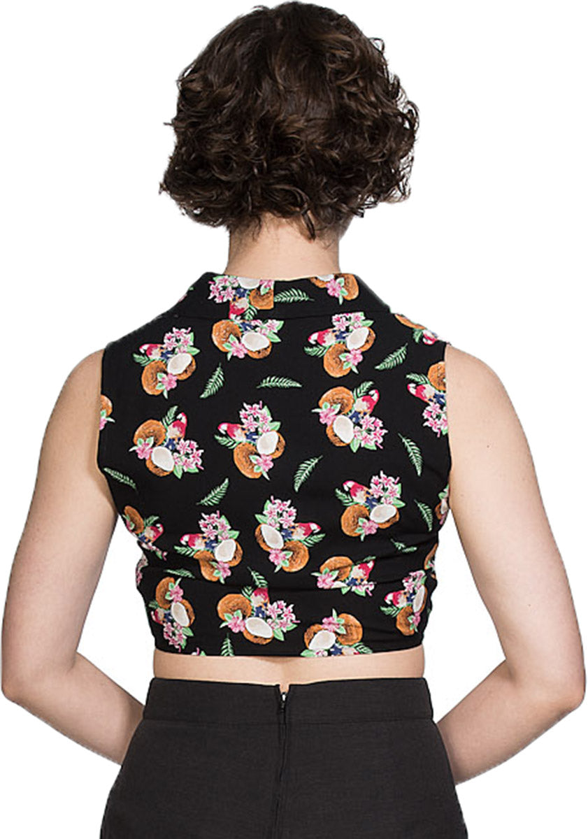 Banned_FRUIT_DAYS_Tropical_COCONUT_Papagei_HAWAII_HEMD_BLUSE_Oberteil-3hb4tQqhWFXO1R