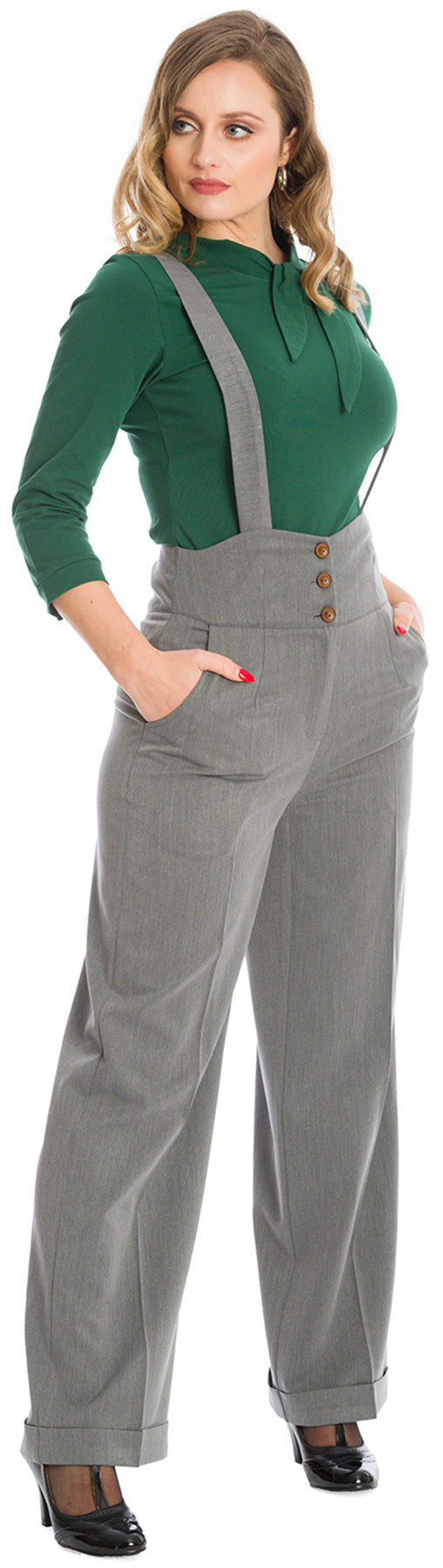 Banned_HER_FAVOURITES_Suspenders_High_Waist_MARLENE_Hose_Trousers_-_Grau_killer_kirsche_2ZDodNVVEckiCg