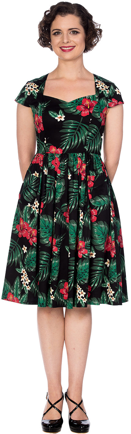 Banned_HIBISCUS_Tiki_ALOHA_Blueten_Retro_50s_SWING_Dress_KLEID_02IgwRevUSNFUeK