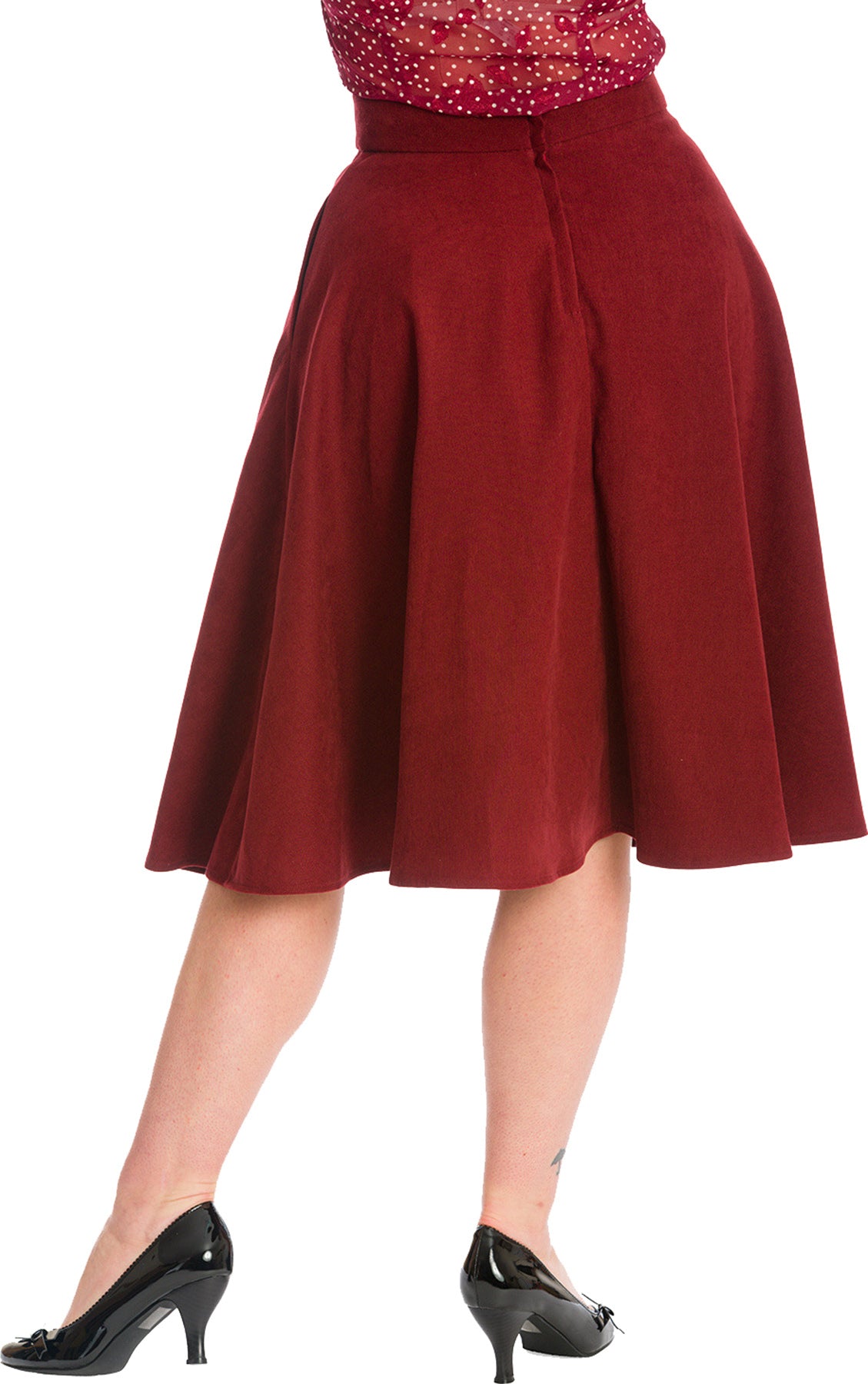 Banned_IM_YOURS_High_Waist_CORDUROY_Tellerrock_SWING_SKIRT_Bordeaux_Plus_Size_Killer_Kirsche-3W5HWdssyIhBDY