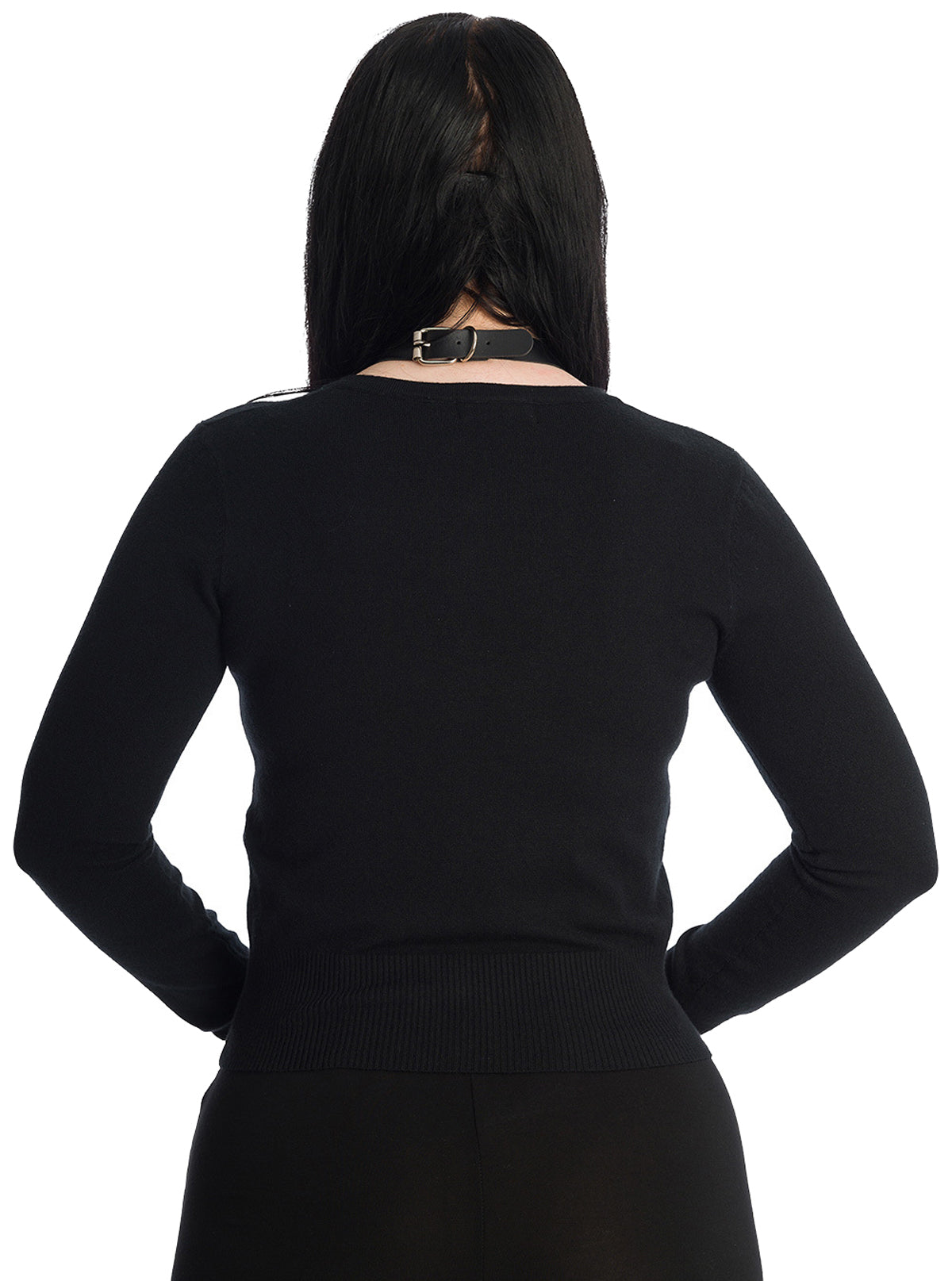 Banned_ISHTAR_ROSE_Oldschool_Tattoo_SKELETON_Rosen_Retro_CARDIGAN_Strickjacke__Schwarz-2YaC15QiUmb3b4