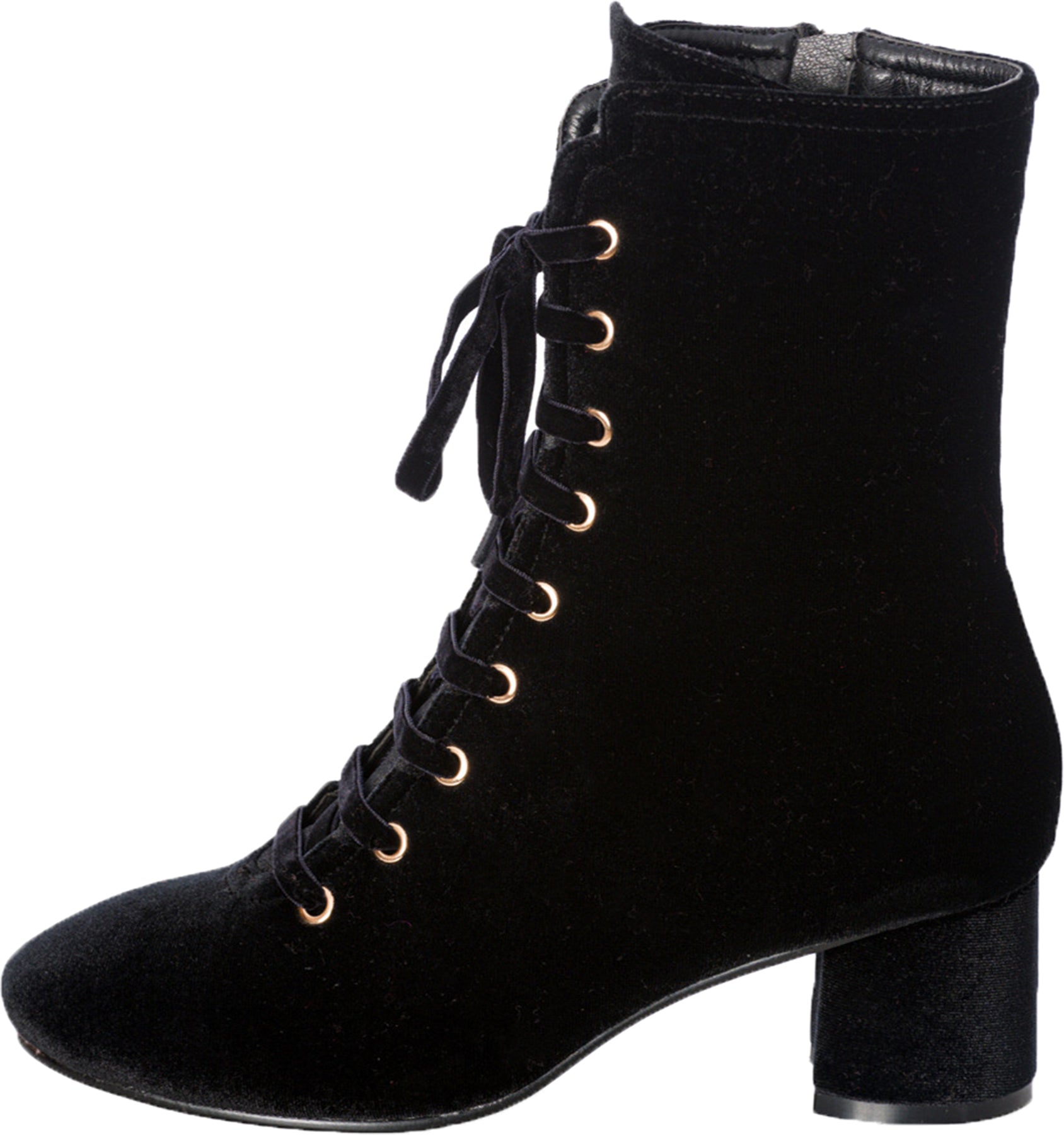 Banned_IT_TAKES_TWO_BOOTS_Retro_LACE_UP_Block_Heel_VELVET_BOOTS_Stiefel_Schwarz_Killer_Kirsche-2