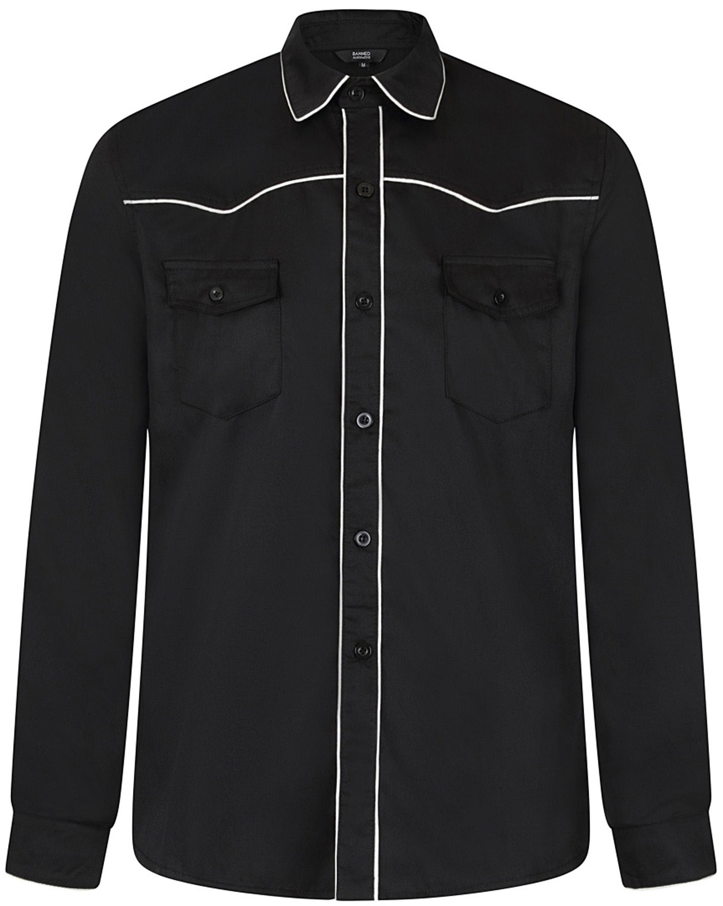 Banned_JOEL_Retro_TWO-TONE_White_Piping_HERREN_Langarm_HEMD_Shirt_killer_kirsche5dEWlpR4yizZX