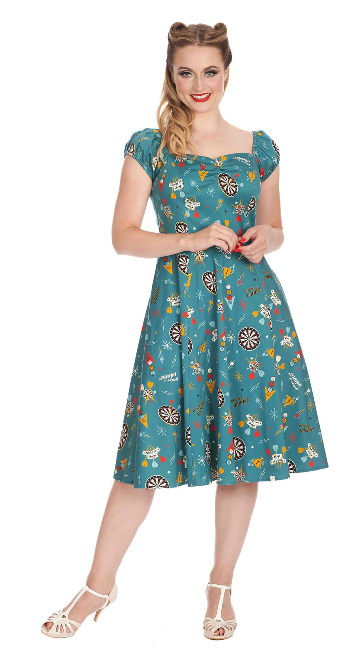 Banned_KEEP_EM_FLYING_Vintage_ATOMIC_Dart__Kurzarm_50s_SWING_DRESS_Kleid_Teal-4YgKZvAynrzbVg