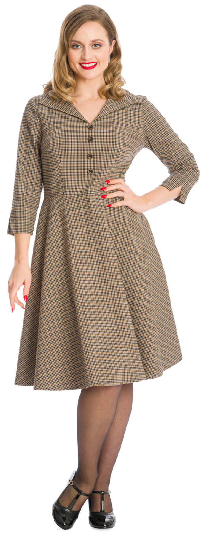 Banned_LADY_CHECKE_Vintage_Karo_50s_SWING_DRESS_Kleid_killer_kirsche_1NTfW8qxFkwkTV