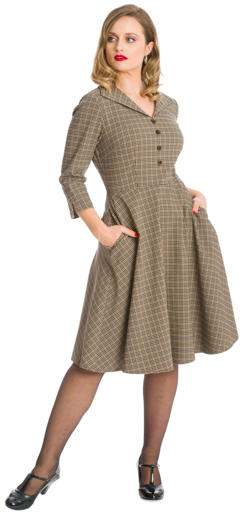 Banned_LADY_CHECKE_Vintage_Karo_50s_SWING_DRESS_Kleid_killer_kirsche_2OIKNWz85kb1Na