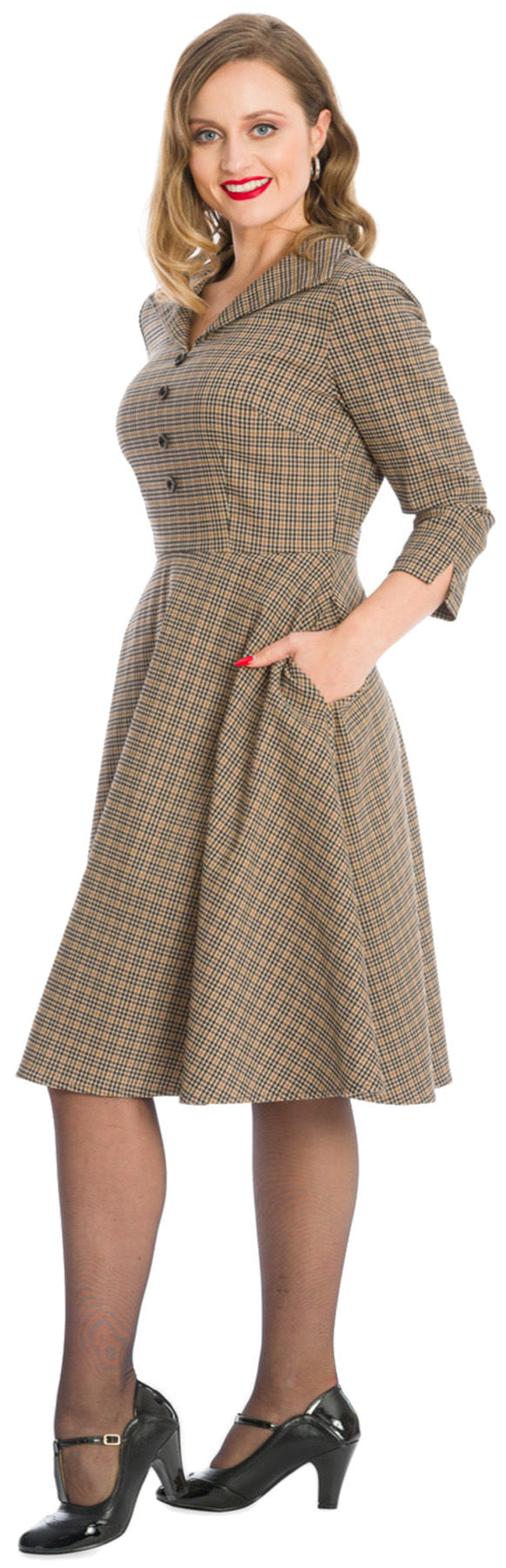 Banned_LADY_CHECKE_Vintage_Karo_50s_SWING_DRESS_Kleid_killer_kirsche_4Jas3jNArnSRiD