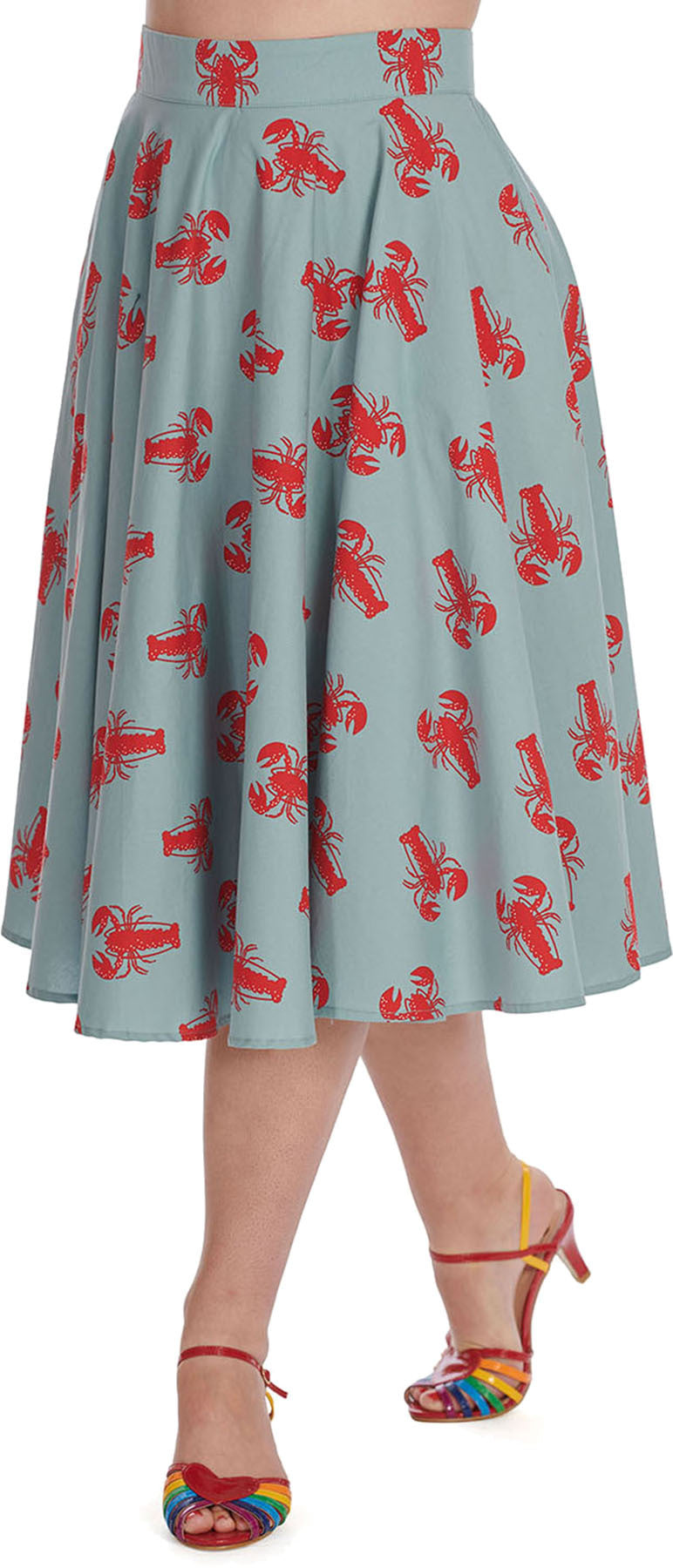 Banned_LOBSTER_LOVE_Vintage_HUMMER_Sailor_SWING_SKIRT_Tellerrock_killer_kirsche_1