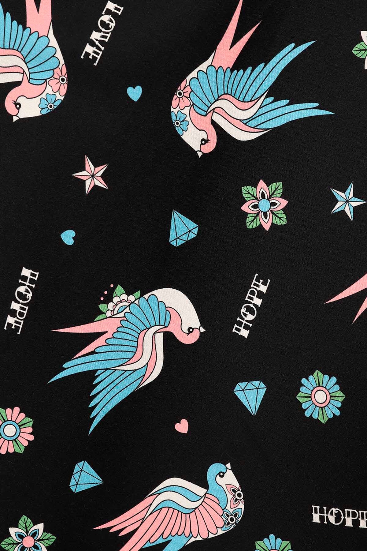 Banned_MARILOU_SWALLOWS_Vintage_Schwalben_Oldschool_50s_SWING_SKIRT_Tellerrock_-_Schwarz-3ChmESCZ95geDl