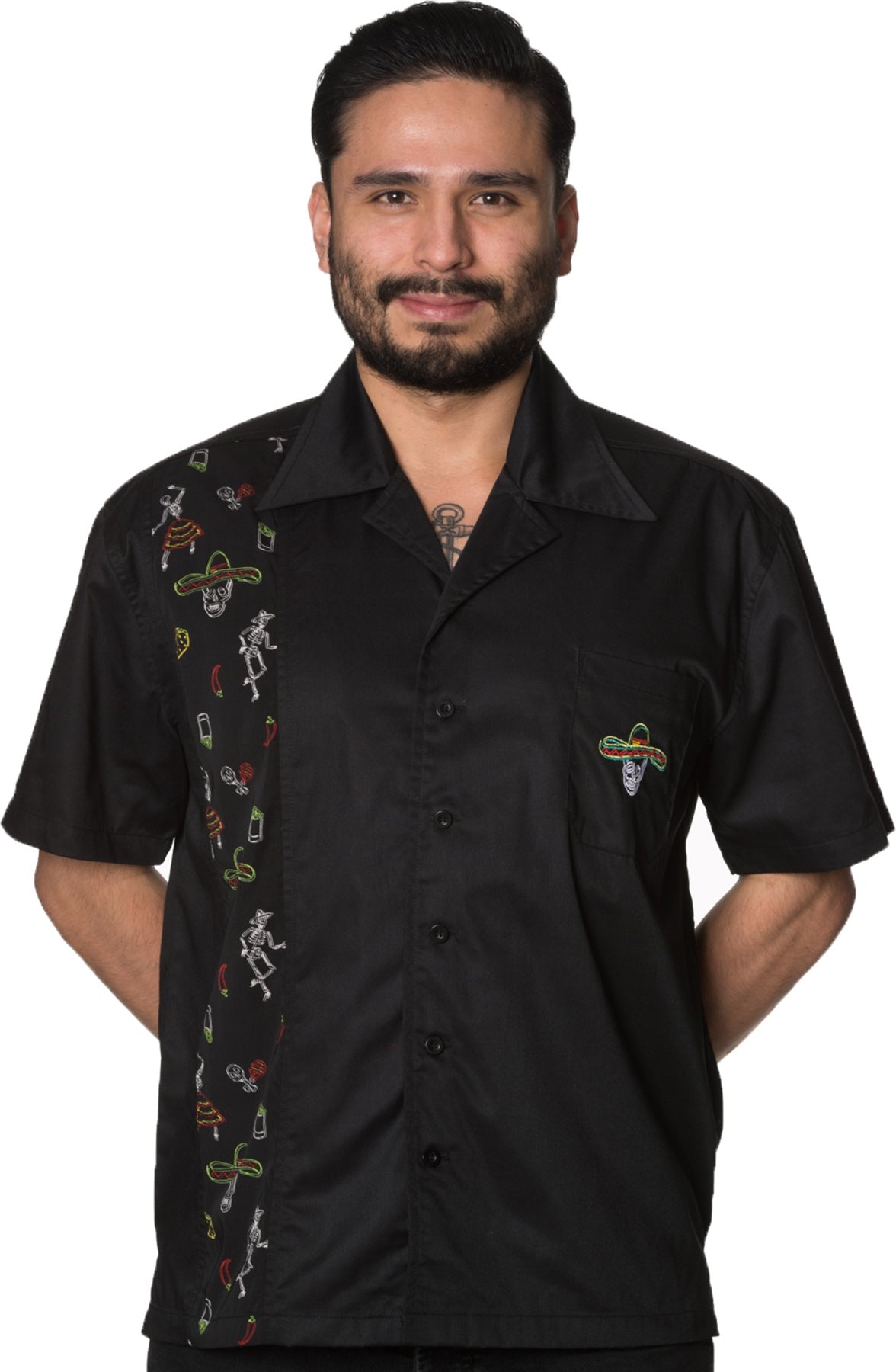Banned_MIDNIGHT_CITY_Mexican_Folklore_SKULLS_Skeleton_BOWLING_HEMD_Shirt_Killer_Kirsche-1WDHYaMH5KUqug
