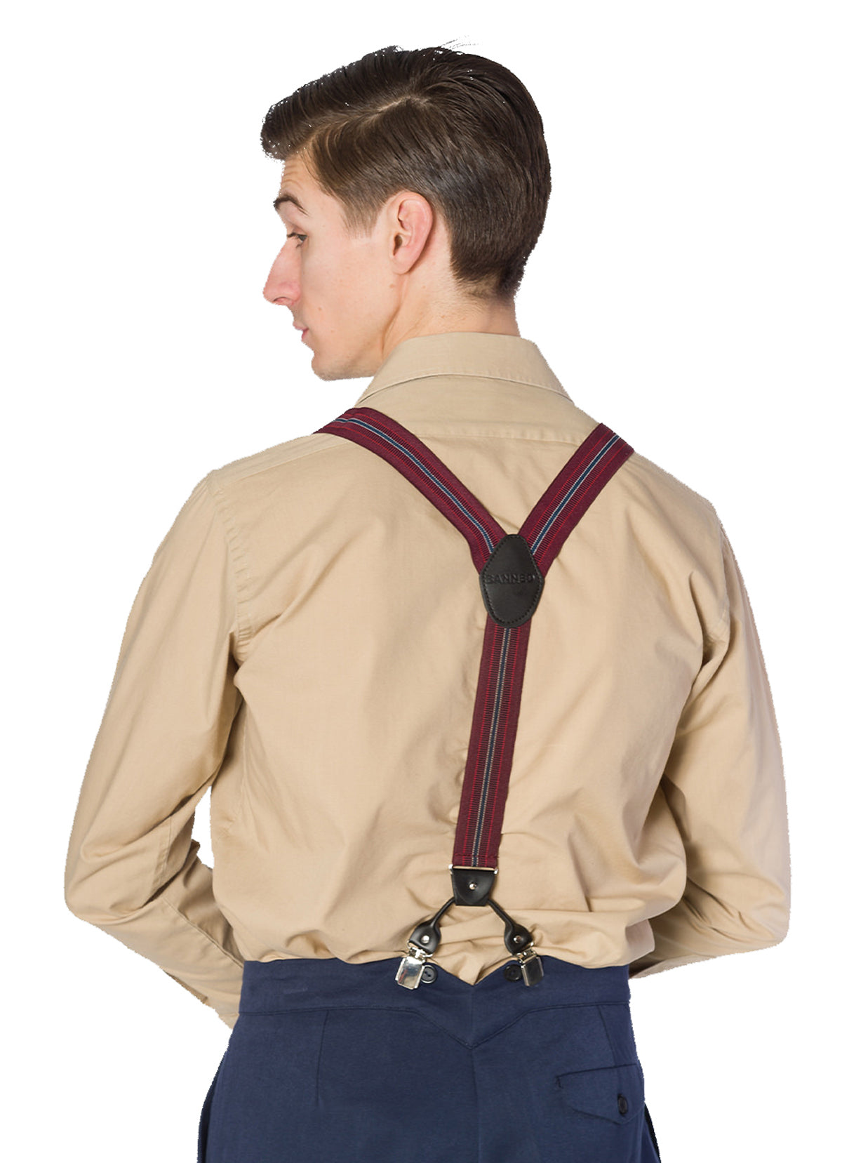 Banned_NICHOLAS_STREIFEN_Striped_Schnallen_Braces_HOSENTRGER_Suspenders-2