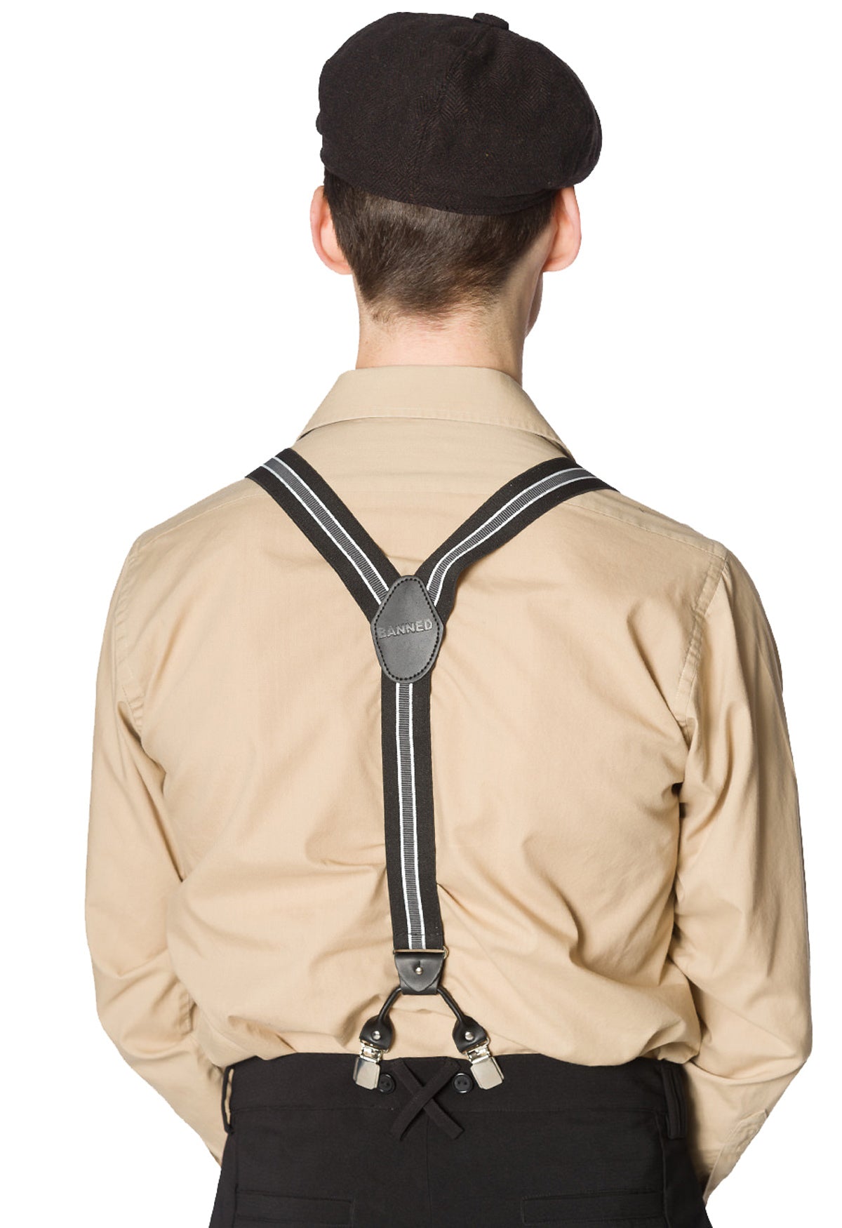 Banned_NICHOLAS_STREIFEN_Striped_Schnallen_Braces_HOSENTRGER_Suspenders_Schwarz-2