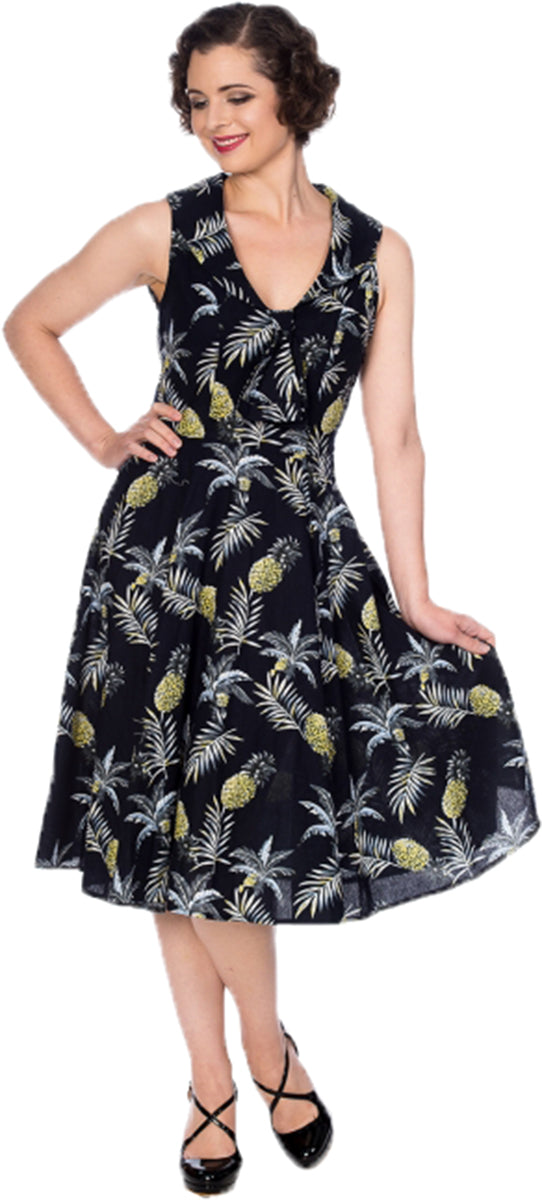 Banned_PINEAPPLE_DREAMING_Ananas_Tropical_Traeger_SWING_DRESS_Kleid-17KnEE710wxEb2