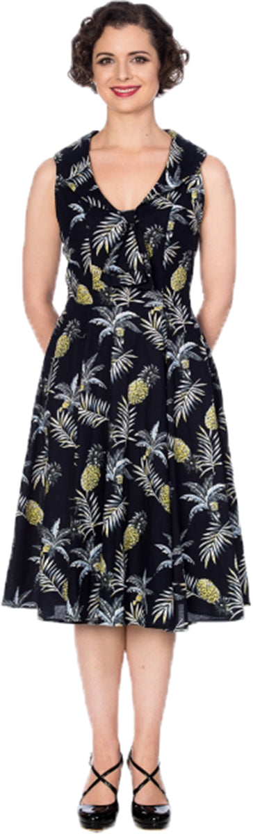 Banned_PINEAPPLE_DREAMING_Ananas_Tropical_Traeger_SWING_DRESS_Kleid-2XWdzRrBvbUTnG