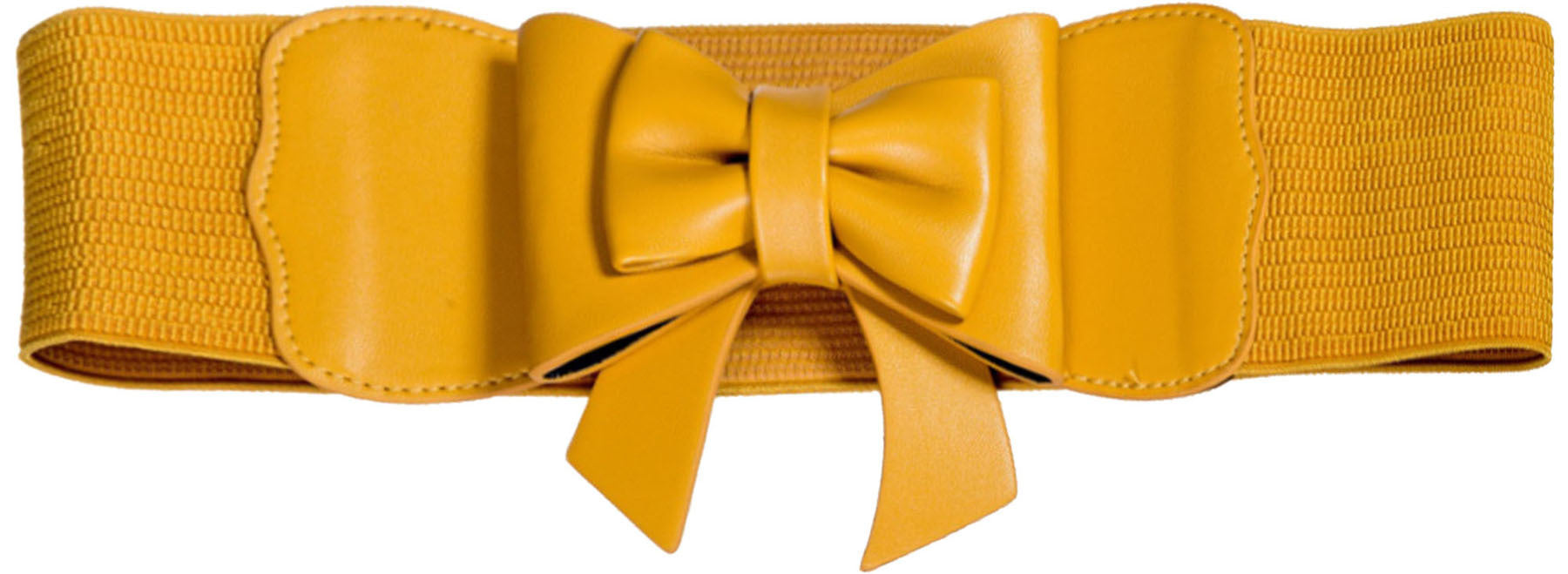 Banned_PLAY_IT_RIGHT_Vintage_SCHLEIFE_Bow_Stretch_TAILLENGueRTEL_Gelb_killer_kirscherWXjqz24SYfif