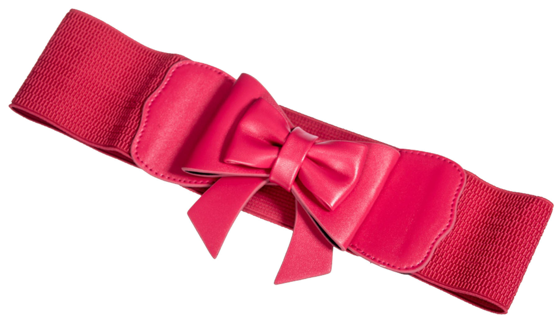 Banned_PLAY_IT_RIGHT_Vintage_SCHLEIFE_Bow_Stretch_TAILLENGueRTEL_Pink_killer_kirsche