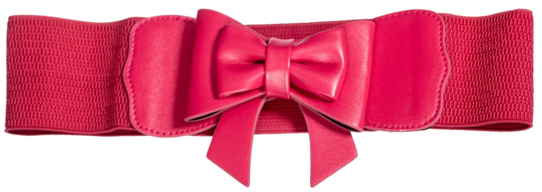 Banned_PLAY_IT_RIGHT_Vintage_SCHLEIFE_Bow_Stretch_TAILLENGueRTEL_Pink_killer_kirsche_1