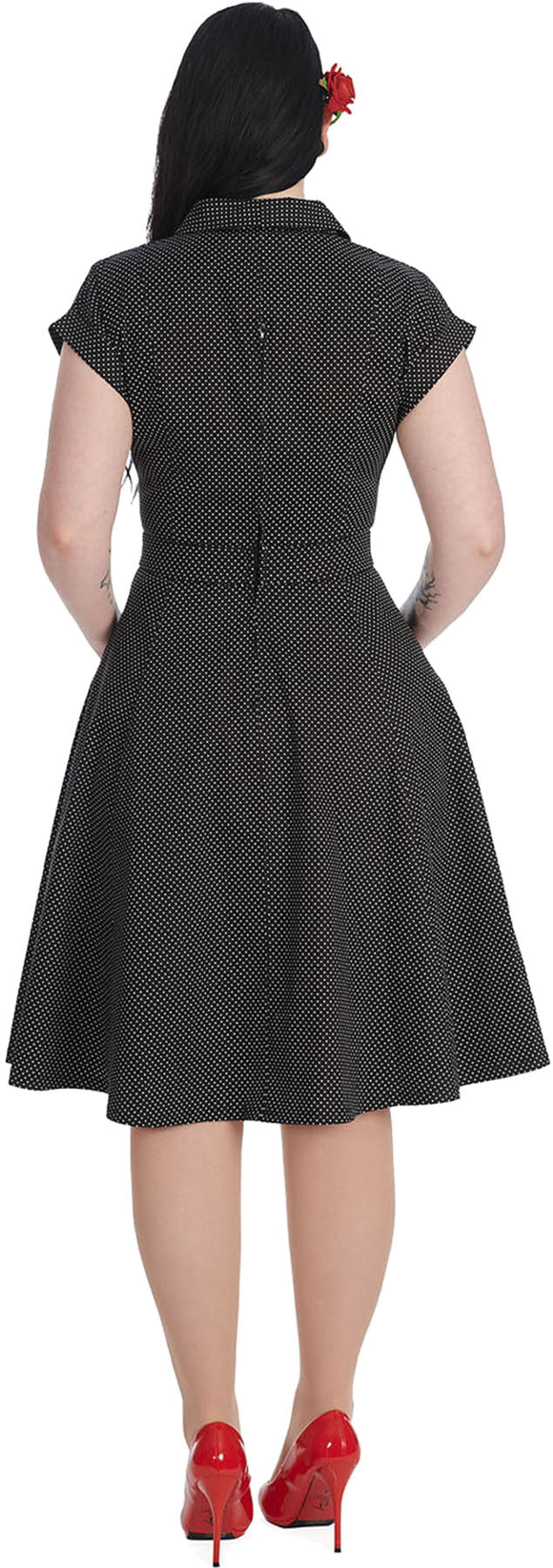 Banned_POLKA_DOT_DANCE_Vintage_PUNKTE_50s_Kurzarm_SWING_DRESS_Hemdkleid_killer_kirsche_4tqysLKbMMrp5V