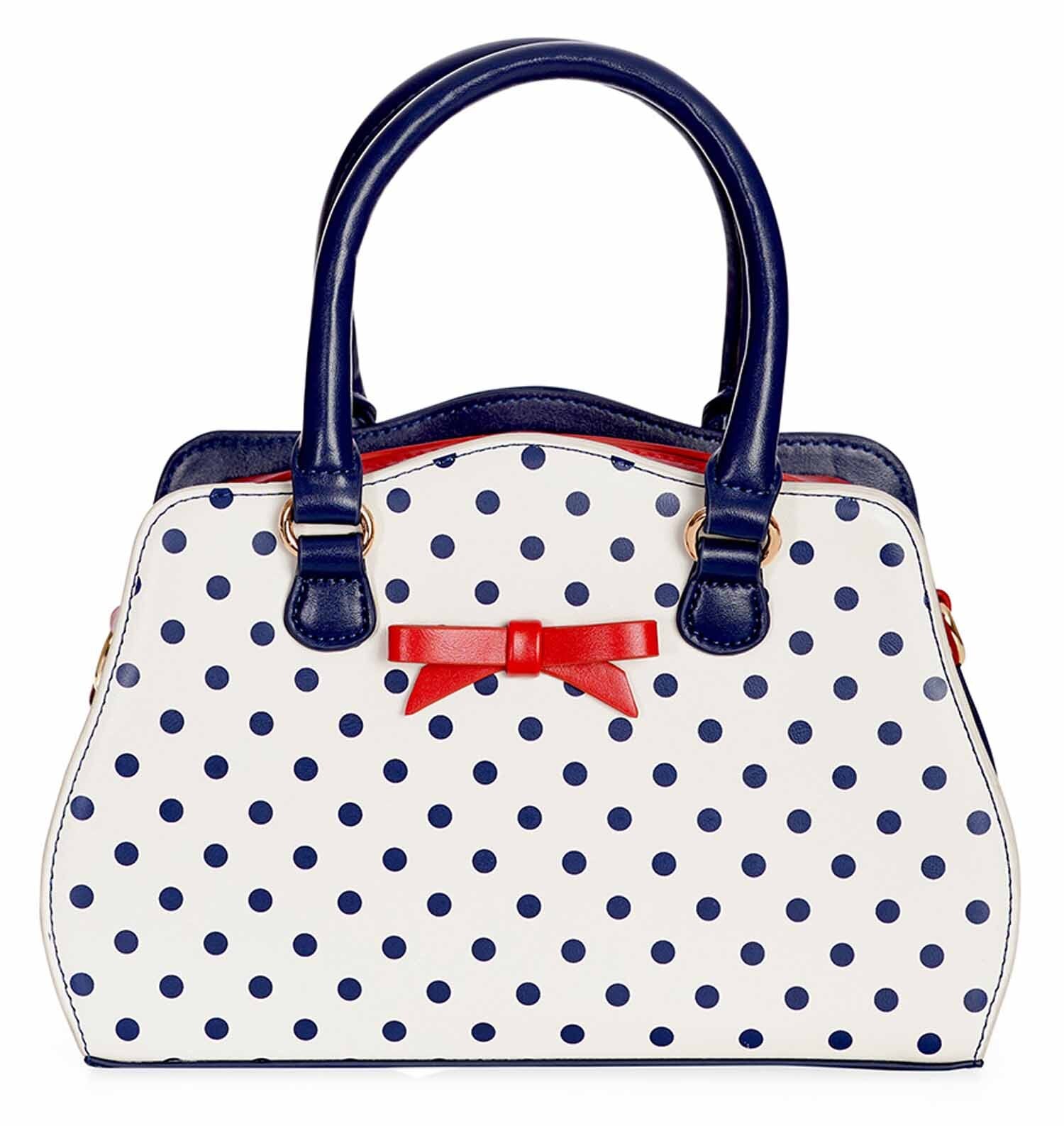 Banned_POPPY_POLKA_Vintage_Retro_Punkte_HENKELTASCHE__Handbag_-_Weiss-1