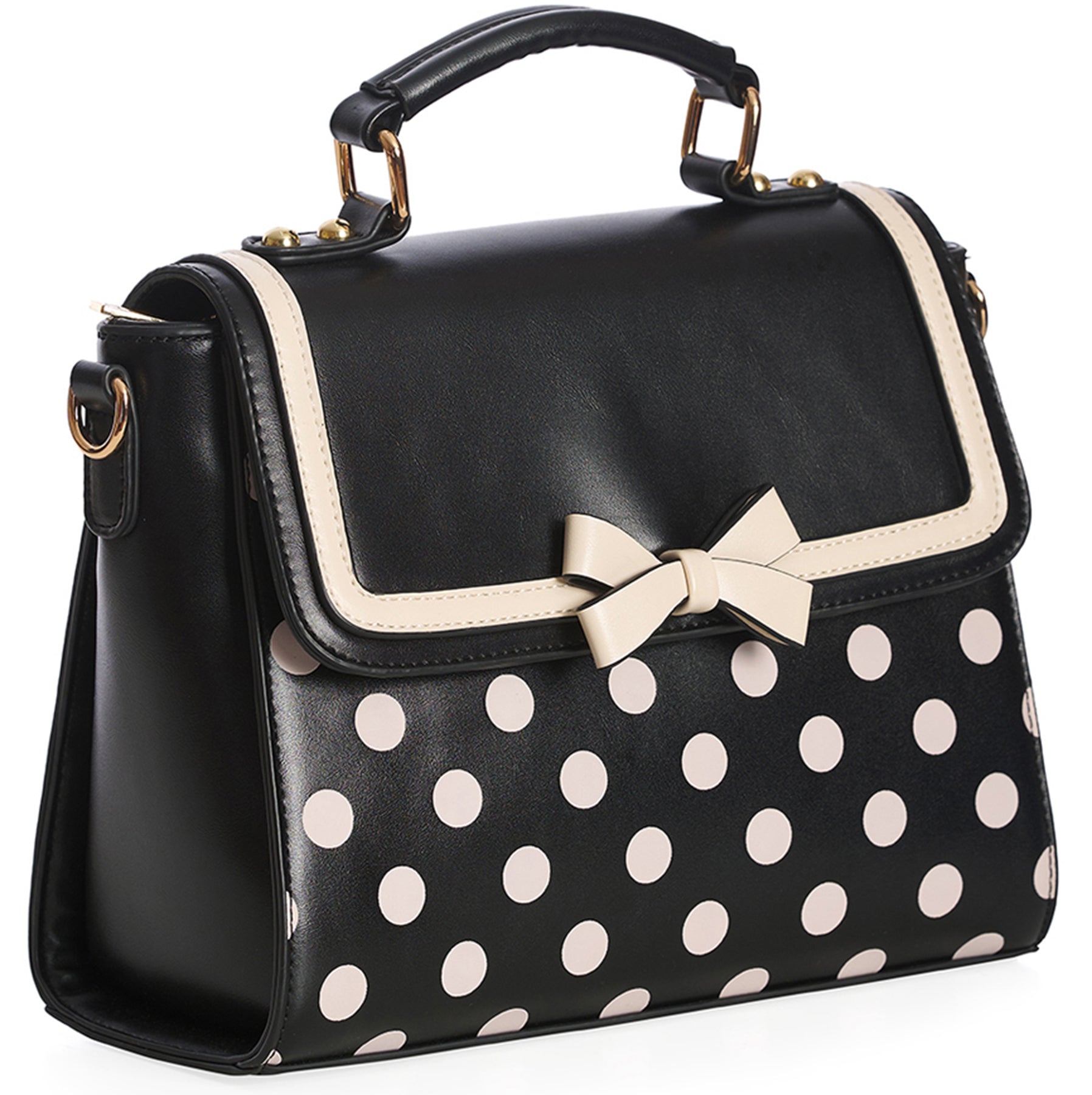 Banned_RETRO_INFLUENCER_Polka_DOTS_Punkte_HENKELTASCHE_Shoulder_Handbag_killer_kirsche_3V1r57jj9TT801