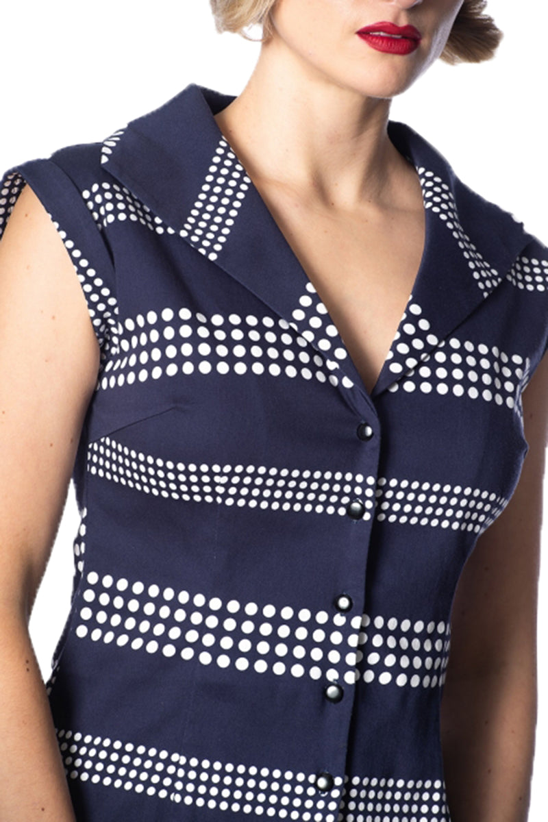 Banned_SAIL_AWAY_Vintage_Polka_Dot_PUNKTE_Kurzarm_BLUSE_Oberteil-2zXLAMht6Z8KQw