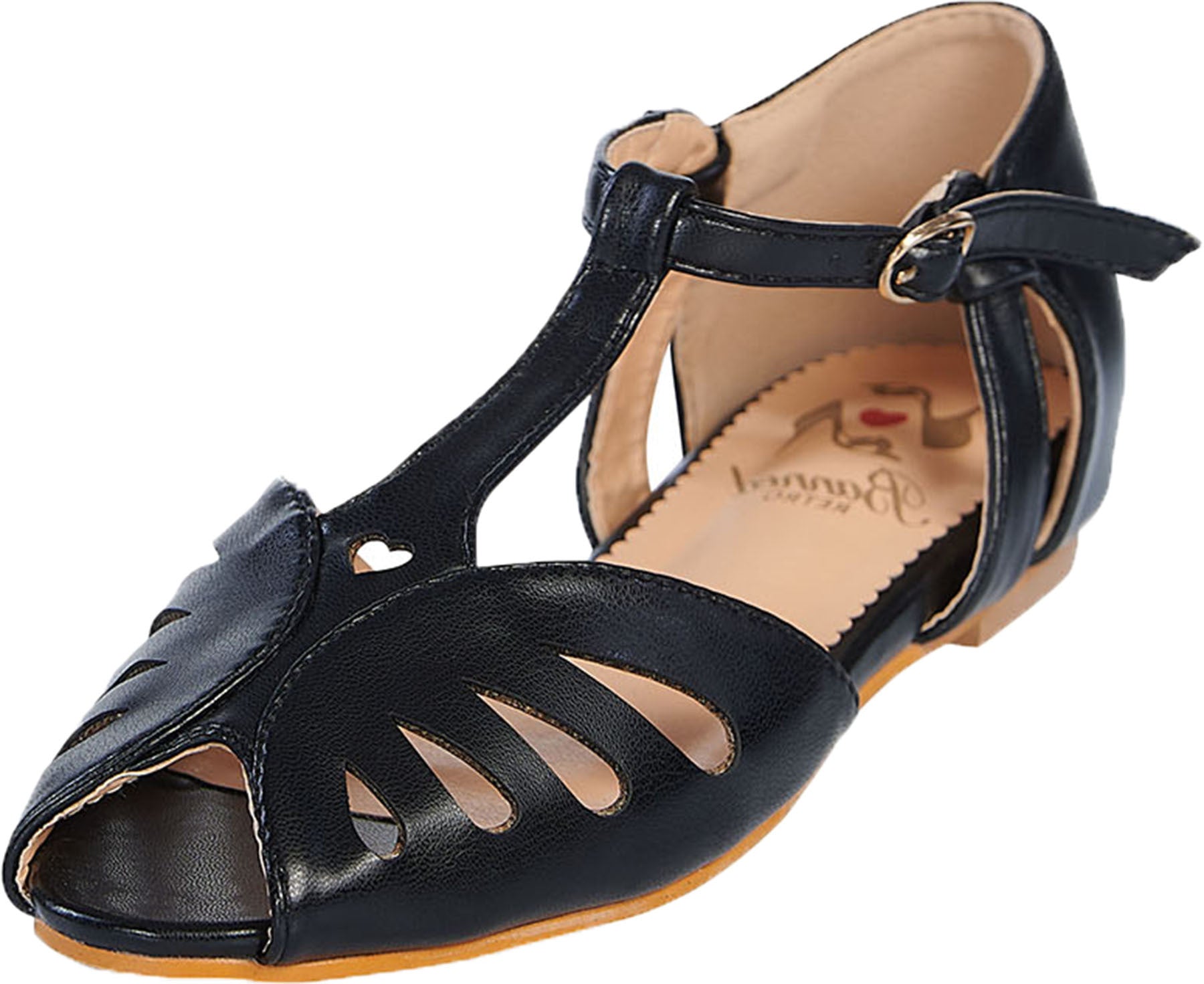 Banned_SECRET_LOVE_Retro_CUT-OUT_Riemchen_Peeptoe_SANDALEN_Flats_-_Schwarz_Killer_Kirsche-1LGC8maLelsq4m