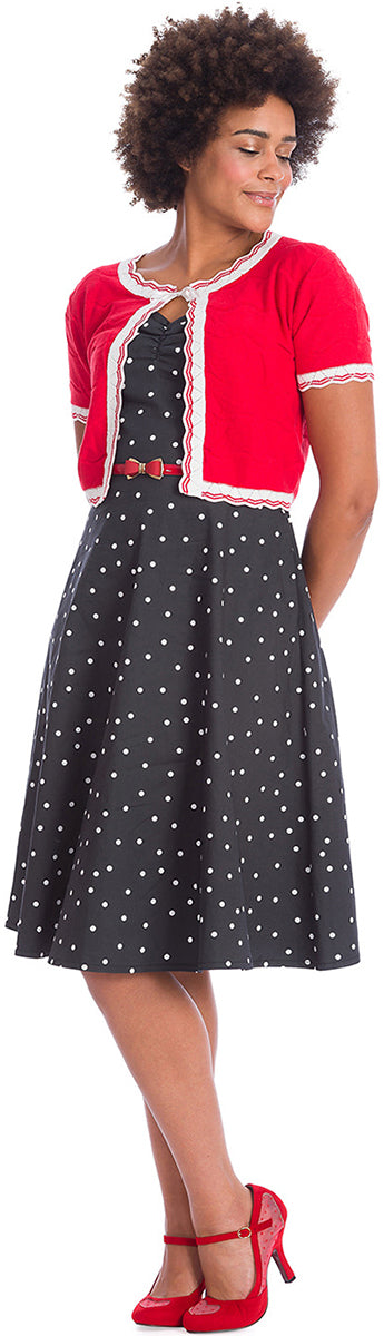 Banned_SHERRY_SPOT_FIT_FLARE_Retro_Polka_Dots_Punkte_SWING_Dress_KLEID_killer_kirsche_3